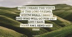 Your Daily Verse - Isaiah 6:8